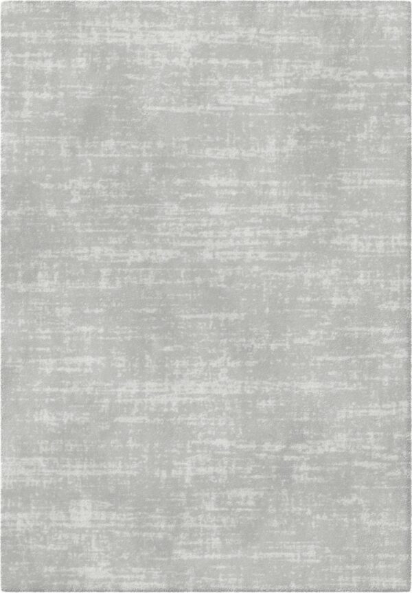 ELEGANCKI NOWOCZESNY DYWAN DO SALONU BELGIJSKI PREMIUM szary, kremowy melanż HYKKON ALSAN GREY 140x200 cm - obrazek 3
