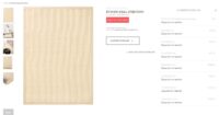 NOWOCZESNY NATURALNY DYWAN SIZALOWY Z BORDIURĄ BENUTA NATURALS SISAL w kolorze kremowym 140x200 cm - obrazek 14