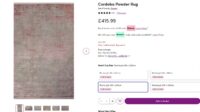WISKOZOWY AKRYLOWY Dywan glamour z frędzlami BAKERO CORDOBA POWDER z połyskiem w stylu VINTAGE - obrazek 12