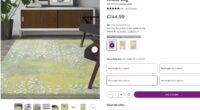 ORIENTALNY BELGIJSKI dywan w postarzanym stylu VINTAGE zielony, żółty 160x230 cm - obrazek 14