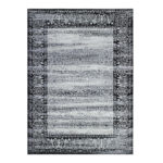 Dywan orientalny szary, grafitowy w postarzanym stylu VINTAGE 140x190 cm