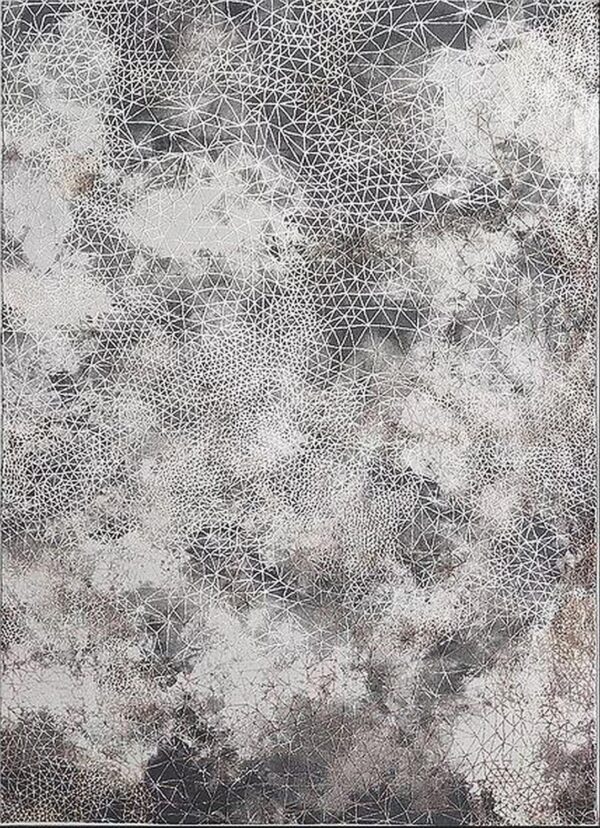 Nowoczesny, abstrakcyjny dywan w stylu GLAMOUR beżowy złoty 160x220 cm - obrazek 2