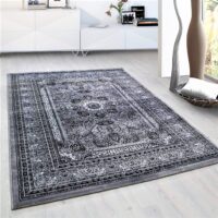 DYWAN ORIENTALNY PERSKI klasyczny szary kremowy czarny 200x290 cm - obrazek 2
