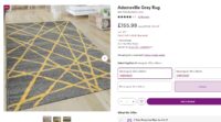 PACO HOME PATTERN Nowoczesny dywan do salonu szary żółty w przecinające się, nieregularne linie 200x290 cm - obrazek 12