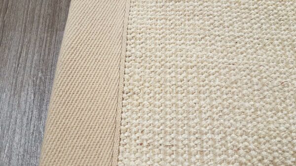 NOWOCZESNY NATURALNY DYWAN SIZALOWY Z BORDIURĄ BENUTA NATURALS SISAL w kolorze kremowym 140x200 cm - obrazek 8
