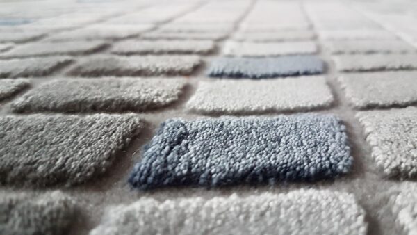 NOWOCZESNY DYWAN AKRYLOWY o dwupoziomowej wysokości włosia. GREY BLUE 160x230 cm - obrazek 7