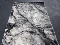 Dywan w stylu INDUSTRIALNYM, LOFT, imitacja marmuru szary czarny 120x180 cm - obrazek 7