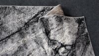 Dywan w stylu INDUSTRIALNYM, LOFT, imitacja marmuru szary czarny 120x180 cm - obrazek 5