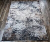Nowoczesny, abstrakcyjny dywan w stylu GLAMOUR beżowy złoty 160x220 cm - obrazek 6