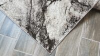 Dywan w stylu INDUSTRIALNYM, LOFT, imitacja marmuru beżowy czarny 120x180 cm - obrazek 8