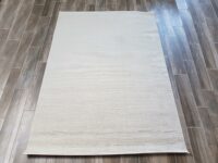 Dywan elegancki, ponadczasowy, prążkowany kremowy 140x200 cm - obrazek 17