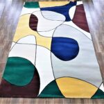 DESIGNERSKI NOWOCZESNY ABSTRAKCYJNY DYWAN DO SALONU Picasso kolorowy 200x300 cm