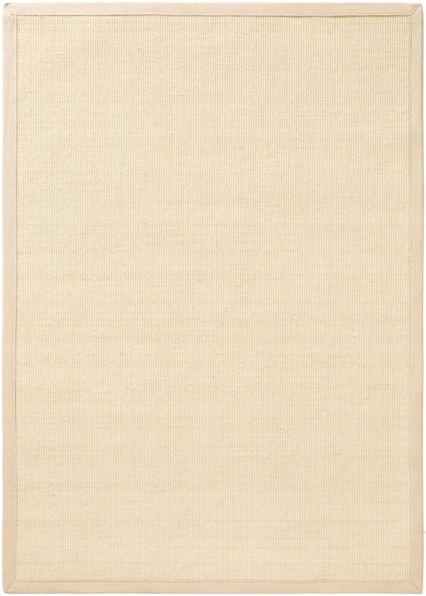 NOWOCZESNY NATURALNY DYWAN SIZALOWY Z BORDIURĄ BENUTA NATURALS SISAL w kolorze kremowym 140x200 cm - obrazek 4