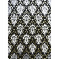 Nowoczesny dywan barokowy, orientalny w stylu GLAMOUR, czarny złoty 120x180 cm - obrazek 16