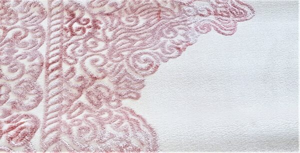 ORIENTALNY BAROKOWY dywan do salonu w stylu vintage GALAXY RAINBOW kremowy różowy 200x290 cm - obrazek 8