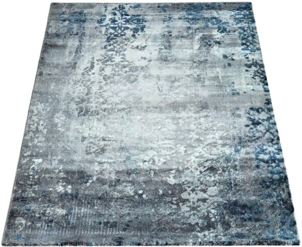 Nowoczesny, niebieski dywan w postarzanym, orientalnym stylu PACO HOME VICTORY 160x230 cm - obrazek 8