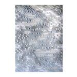 NOWOCZESNY DYWAN AKRYLOWY o dwupoziomowej wysokości włosia. GREY BLUE 160x230 cm