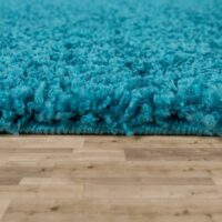 JEDNOBARWNY PRZYTULNY DYWAN DO BIURA SALONU turkusowy PACO HOME SKY 250 240x320 cm - obrazek 6