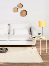 NOWOCZESNY NATURALNY DYWAN SIZALOWY Z BORDIURĄ BENUTA NATURALS SISAL w kolorze kremowym 140x200 cm - obrazek 5