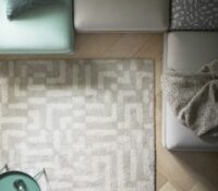 Dywan IKEA FAKSE z długim włosiem kremowy 200x250 cm - obrazek 4