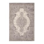 WESTWING Dywan orientalny beżowy kremowy w stylu VINTAGE 120x180 cm