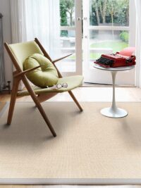 NOWOCZESNY NATURALNY DYWAN SIZALOWY Z BORDIURĄ BENUTA NATURALS SISAL w kolorze kremowym 140x200 cm - obrazek 3