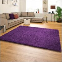 Puszysty dywan shaggy PACO HOME SKY intensywny FIOLETOWY 200x280 cm - obrazek 3