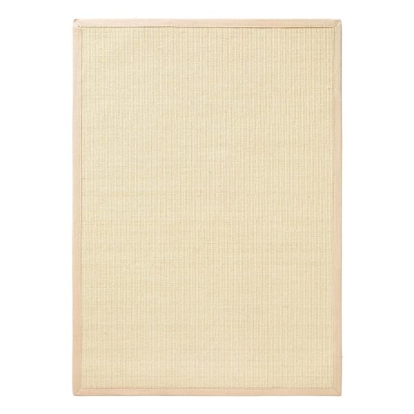 NOWOCZESNY NATURALNY DYWAN SIZALOWY Z BORDIURĄ BENUTA NATURALS SISAL w kolorze kremowym 140x200 cm - obrazek 13