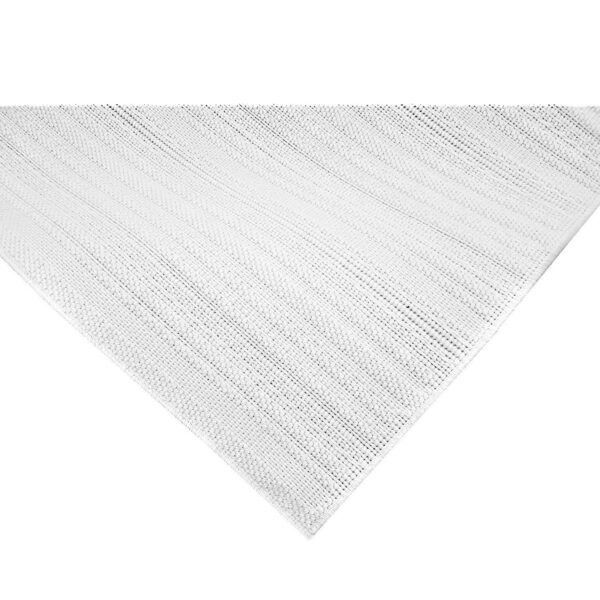 Przytulny etniczny PLECIONY DYWAN SZNURKOWY BOHO skandynawski biały ecru 120x150 cm - obrazek 2