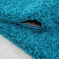 JEDNOBARWNY PRZYTULNY DYWAN DO BIURA SALONU turkusowy PACO HOME SKY 250 240x320 cm - obrazek 3