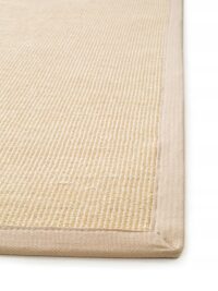 NOWOCZESNY NATURALNY DYWAN SIZALOWY Z BORDIURĄ BENUTA NATURALS SISAL w kolorze kremowym 140x200 cm - obrazek 6