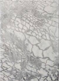Dywan nowoczesny, śniący w stylu GLAMOUR szary, biały 120x180 cm - obrazek 4