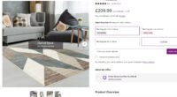 Dywan CARPET CITY INSPIRATION wzór w jodełkę kremowy brązowo-szary 200x290 cm - obrazek 10