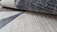Dywan CARPET CITY INSPIRATION wzór w jodełkę kremowy brązowo-szary 200x290 cm - obrazek 7