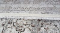 Lśniący dywan z frędzlami postarzany, orientalny w stylu GLAMOUR beżowo złoty 120x180 cm - obrazek 7