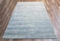 ELEGANCKI, ponadczasowy, belgijski dywan HYKKON Tiffany Shaggy Duck Egg Blue 160x230 cm - obrazek 14