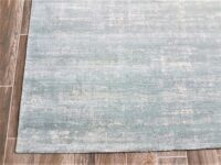 ELEGANCKI, ponadczasowy, belgijski dywan HYKKON Tiffany Shaggy Duck Egg Blue 160x230 cm - obrazek 12