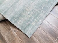 ELEGANCKI, ponadczasowy, belgijski dywan HYKKON Tiffany Shaggy Duck Egg Blue 160x230 cm - obrazek 5