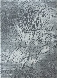 Dywan strukturalny, abstrakcyjny, nowoczesny ZARA szary, kremowy, odcienie zieleni 160x220 cm - obrazek 9
