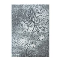 Dywan strukturalny, abstrakcyjny, nowoczesny ZARA szary, kremowy, odcienie zieleni 160x220 cm