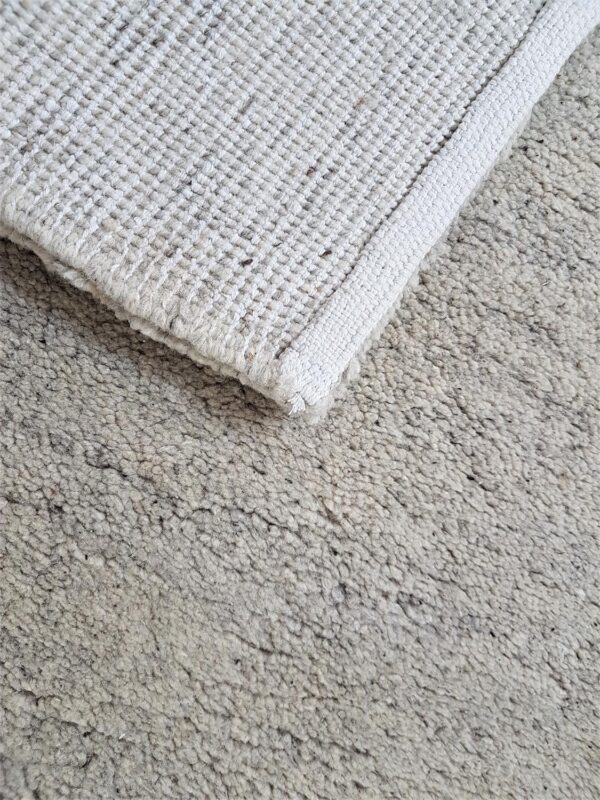 THEKO Imaba Super Uni 107 Sand LUKSUSOWY WEŁNIANY Dywan 120x180 cm - obrazek 11