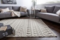 DYWAN WEŁNIANY Luxor Living Boho Skandi HYGGE biały kremowy 130x190 cm - obrazek 10