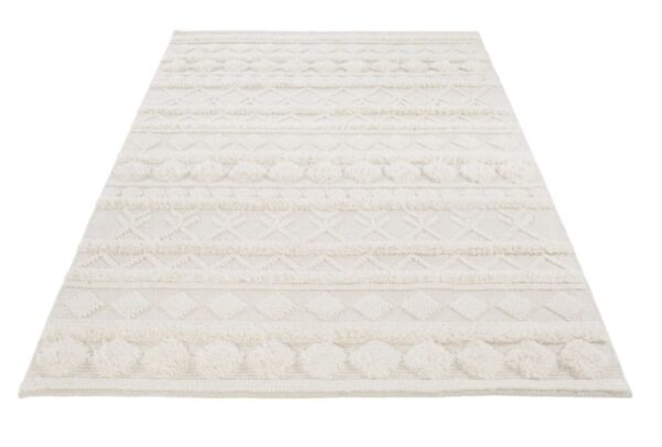 DYWAN WEŁNIANY Luxor Living Boho Skandi HYGGE biały kremowy 130x190 cm - obrazek 11