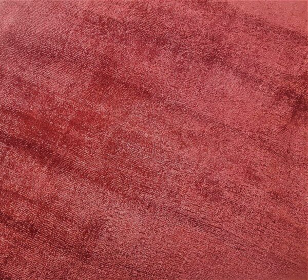 KAYOOM LUXURY RĘCZNIE TKANY ELEGANCKI LŚNIĄCY DYWAN WISKOZOWY GLAMOUR gruby gęsty gładki CZERWONY BORDO 200x290 cm - obrazek 11