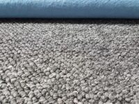 Ręcznie tuftowany, DESIGNERSKI DYWAN BT CARPET WOLLY o wyglądzie wełny, szary, antracytowy MELANŻ 140x200 cm - obrazek 3
