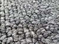Ręcznie tuftowany, DESIGNERSKI DYWAN BT CARPET WOLLY o wyglądzie wełny, szary, antracytowy MELANŻ 140x200 cm - obrazek 7