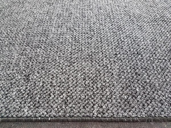 Ręcznie tuftowany, DESIGNERSKI DYWAN BT CARPET WOLLY o wyglądzie wełny, szary, antracytowy MELANŻ 140x200 cm - obrazek 8