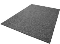 Ręcznie tuftowany, DESIGNERSKI DYWAN BT CARPET WOLLY o wyglądzie wełny, szary, antracytowy MELANŻ 140x200 cm - obrazek 5