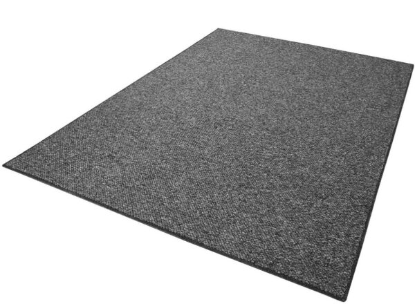 Ręcznie tuftowany, DESIGNERSKI DYWAN BT CARPET WOLLY o wyglądzie wełny, szary, antracytowy MELANŻ 140x200 cm - obrazek 5