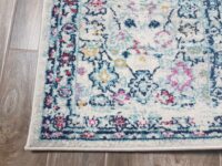 ORIENTALNY VINTAGE BIEGACZ DYWAN CHODNIK BIEŻNIK jasny szary niebieski fuksja SAFAVIEH MADISON 62x240 cm - obrazek 2